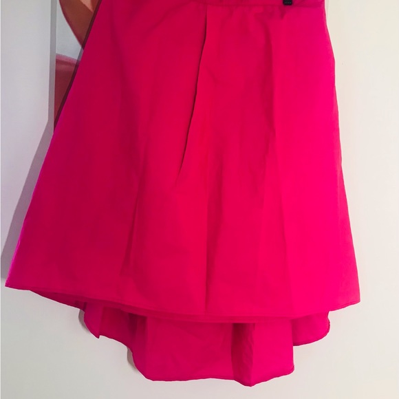 BLUE TASSEL PINK PLEATED WAIST SYMMETRY SKIRT SIZE M - Picture 2 of 2